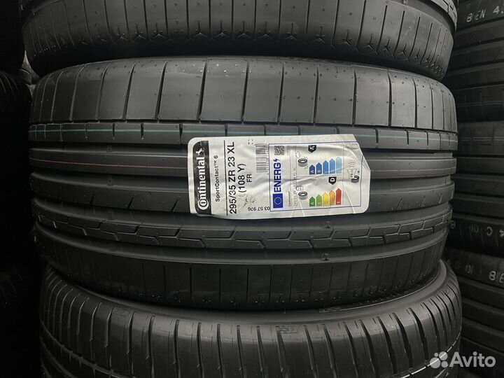 Continental ContiSportContact 6 335/30 R23 и 295/35 R23 114Y