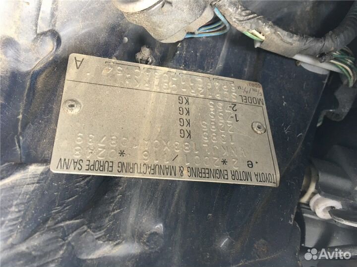 Разбор на запчасти Toyota Yaris