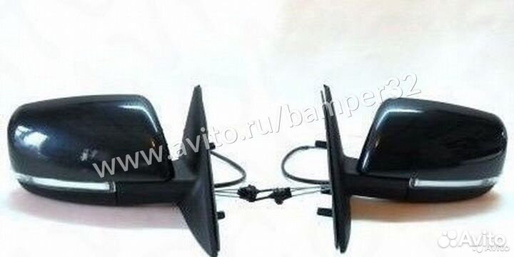 Зеркала приора SE с поворотником цвет космос 665