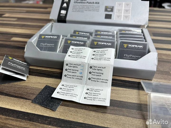 Набор вело заплаток Topeak 6 штук (ремкомплект)