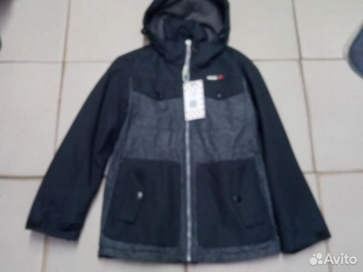 Куртка для мальчика двухсторонняя