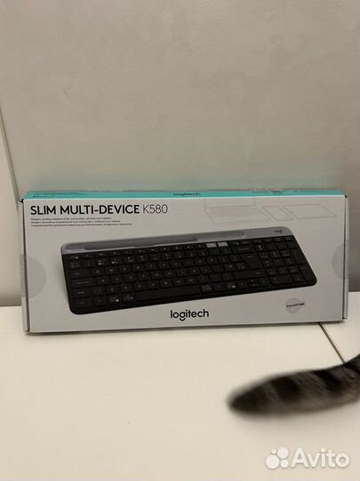 Клавиатура Logitech K580 Slim Multi-Device графит