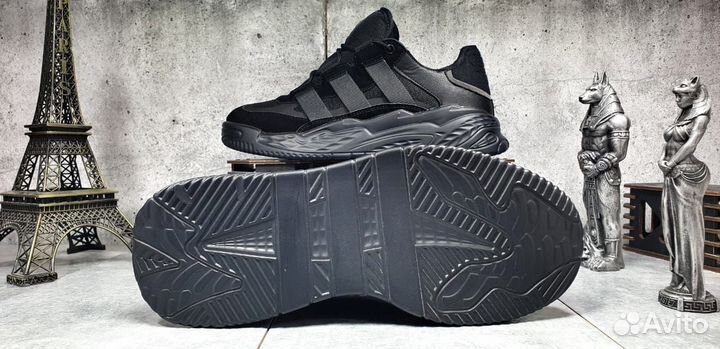 Мужские кроссовки Adidas Niteball black