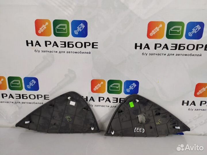 Накладки на торпедо боковые Kia Ceed 2