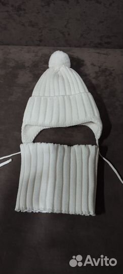 Шапка и снуд детские