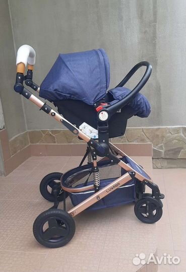 Коляска luxmom 3 в 1