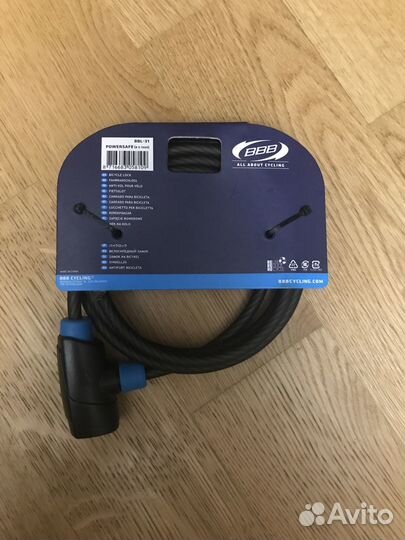 Велосипедный замок BBB Powersafe BBL-31, новый