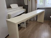 Приставной стол ikea malm