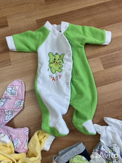Одежда для малыша 0-6 месяцев