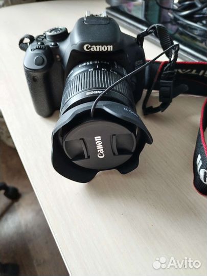 Зеркальный фотоаппарат canon 600d