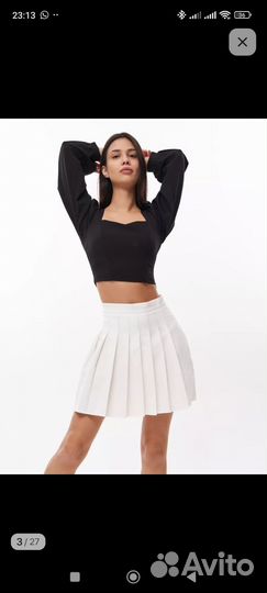 Юбка в корейском стиле