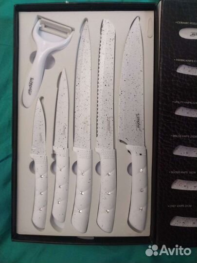 Набор кухонных ножей ручной работы