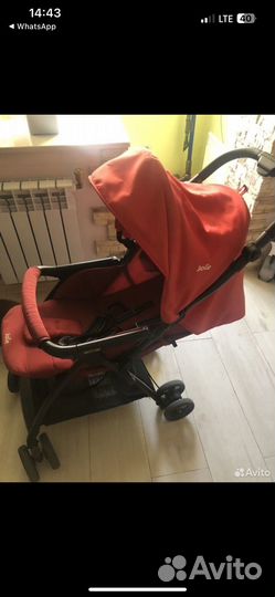 Прогулочная коляска Joie Muze LX Cranberry