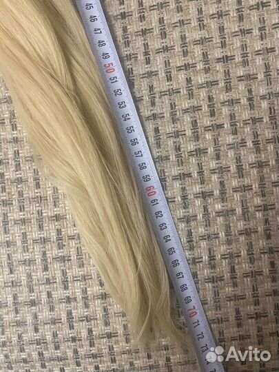 Волосы для наращивания 70 см славянка