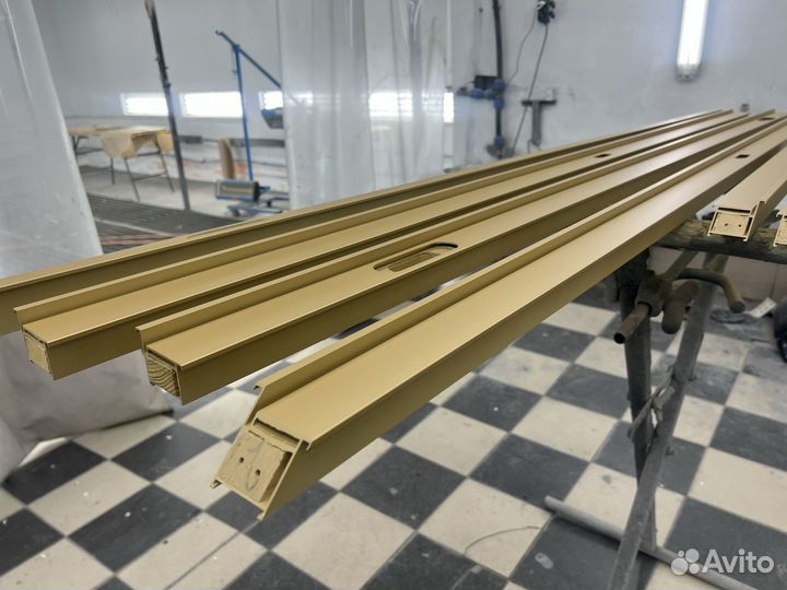 Порошковая покраска алюминиевого профиля