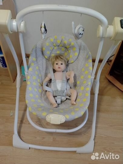 Детские электронные качели graco