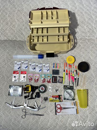 Удочка попловочная с полным набором для рыбалки