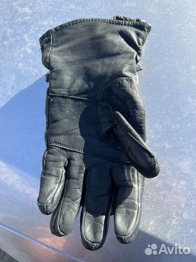 Мото перчатки кожанные Germas