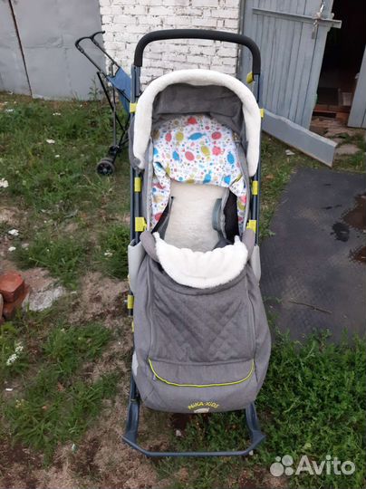 Санки коляска ника