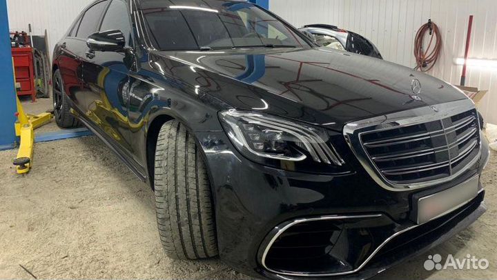 Обвес S-class w222 в стиле S63 AMG рестайлинг +