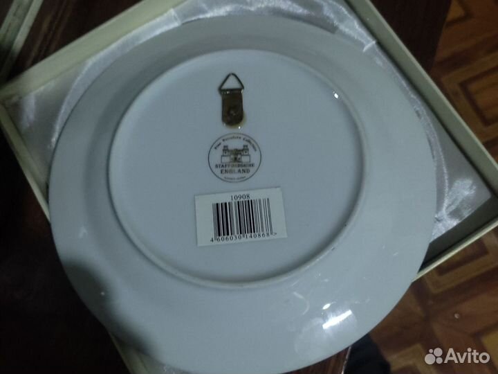 Тарелка настенная английская