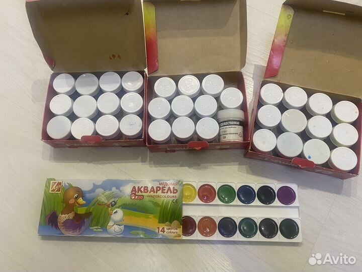 Набор школьника для рисования и лепки