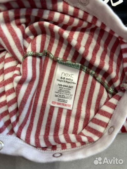 Новогодний костюм для мальчика 6-9 месяцев