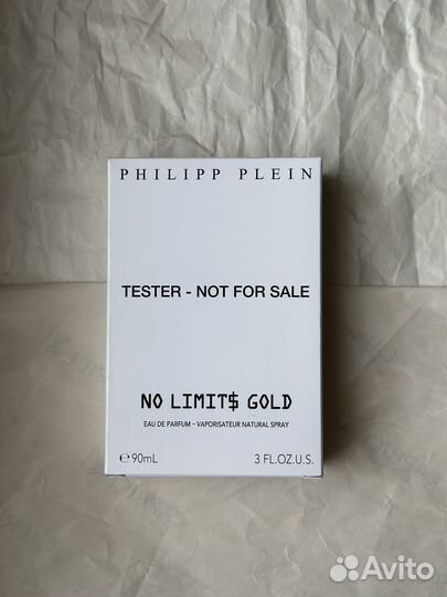 Philipp plein No Limits Gold, Парфюмерная вода