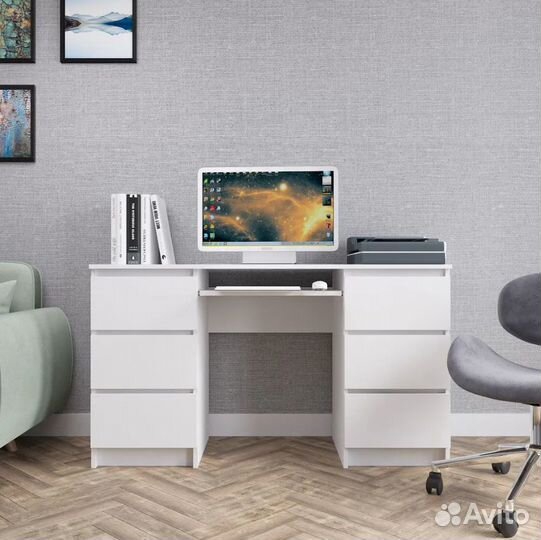 Стол компьютерный с ящиками