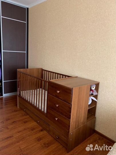 Детская кровать от 0 до 6