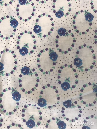 Отрез ткани хлопок СССР пр-во Узбекистан