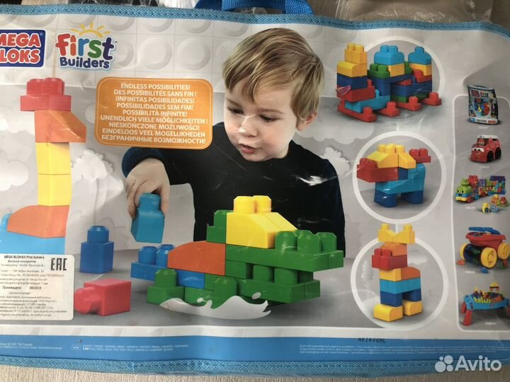 Конструктор MegaBloks 150 деталей