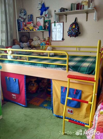 Детская кровать чердак