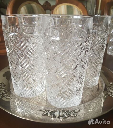 Хрустальные стаканы комплект, Германия