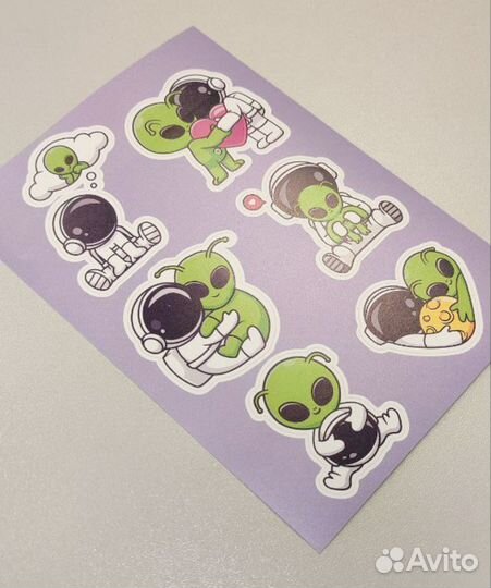 Изготовление наклеек,стикеров любых размеров, форм