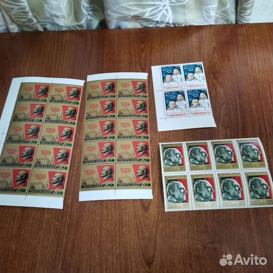 Почтовые марки СССР 70-х годов