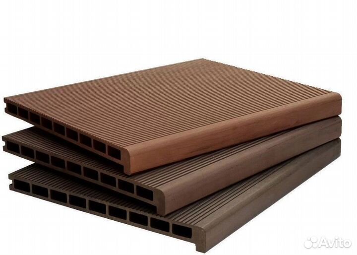 Террасные ступени из дпк