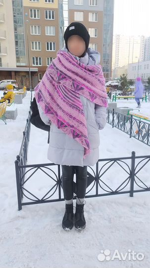 Шаль ручной работы