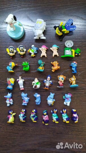 Киндер сюрприз, игрушки пакетом