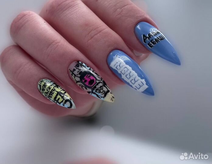Маникюр с покрытием