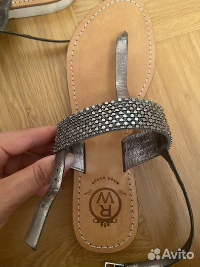 Сандалии кожа