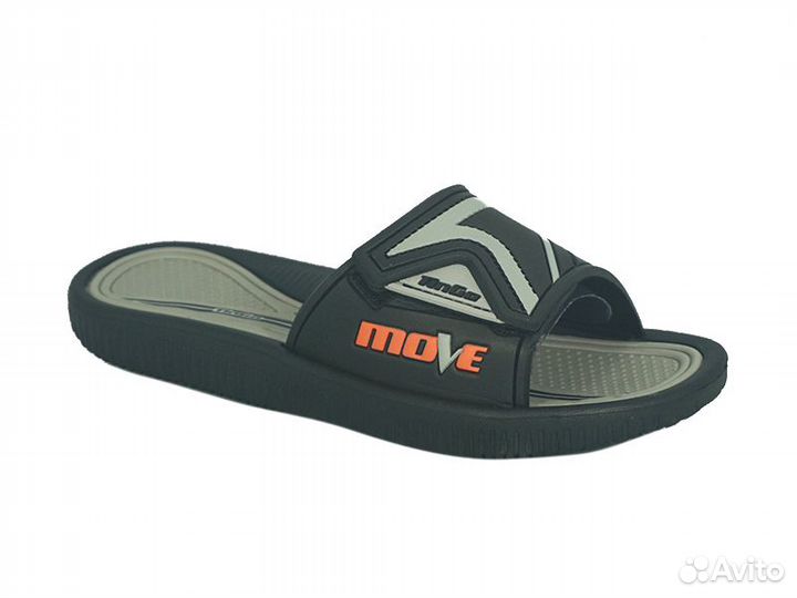 BT35065 серый р.38 Пантолеты мужские пляжные