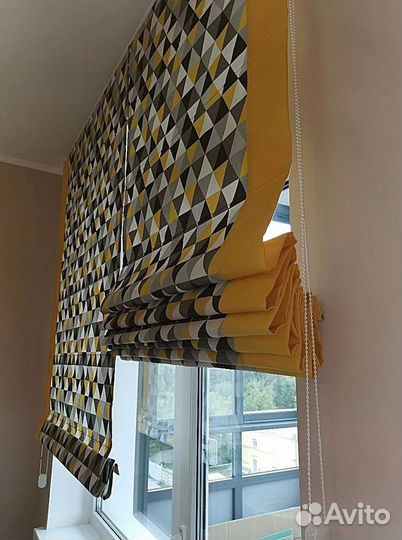 Римские шторы блэкаут