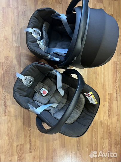Автокресло автолюлька isofix база cybex Aton q