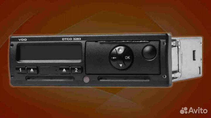 Тахограф VDO 3283 с блоком нкм.С подключением