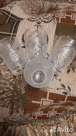 Фужеры хрустальные СССР