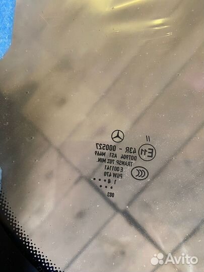 Б/У A2226707800 Стекло ветровое