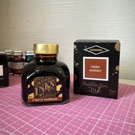 Чернила Diamine Cherry Sunburst 80 ml