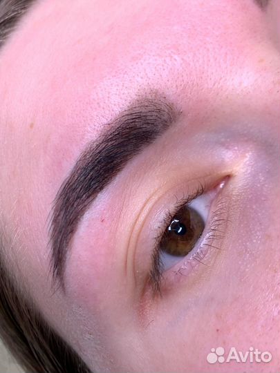 Оформление бровей