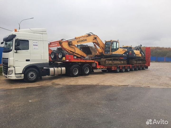 Услуги перевозки негабарита, трал